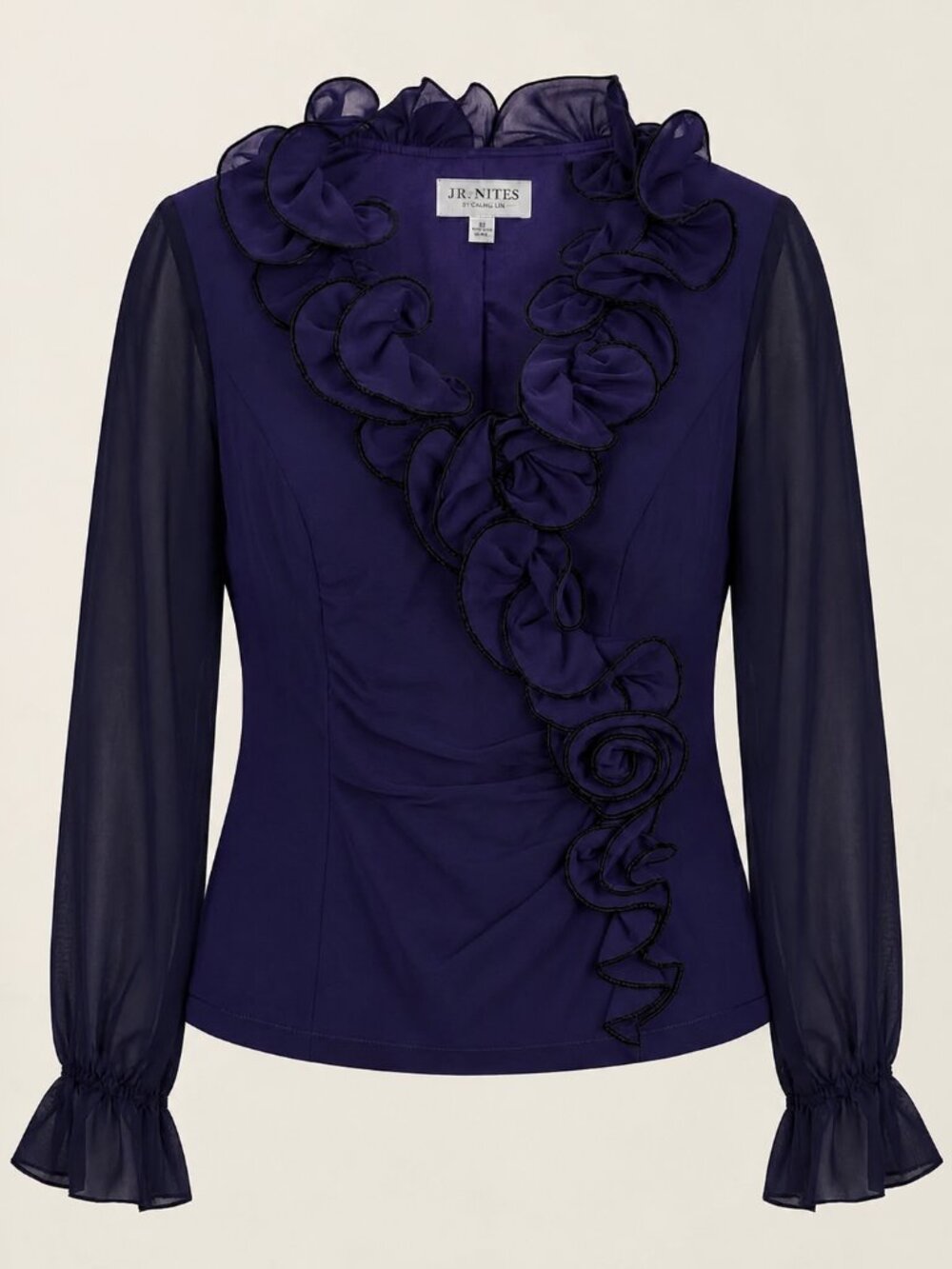 J. R. Nite Purple Blouse